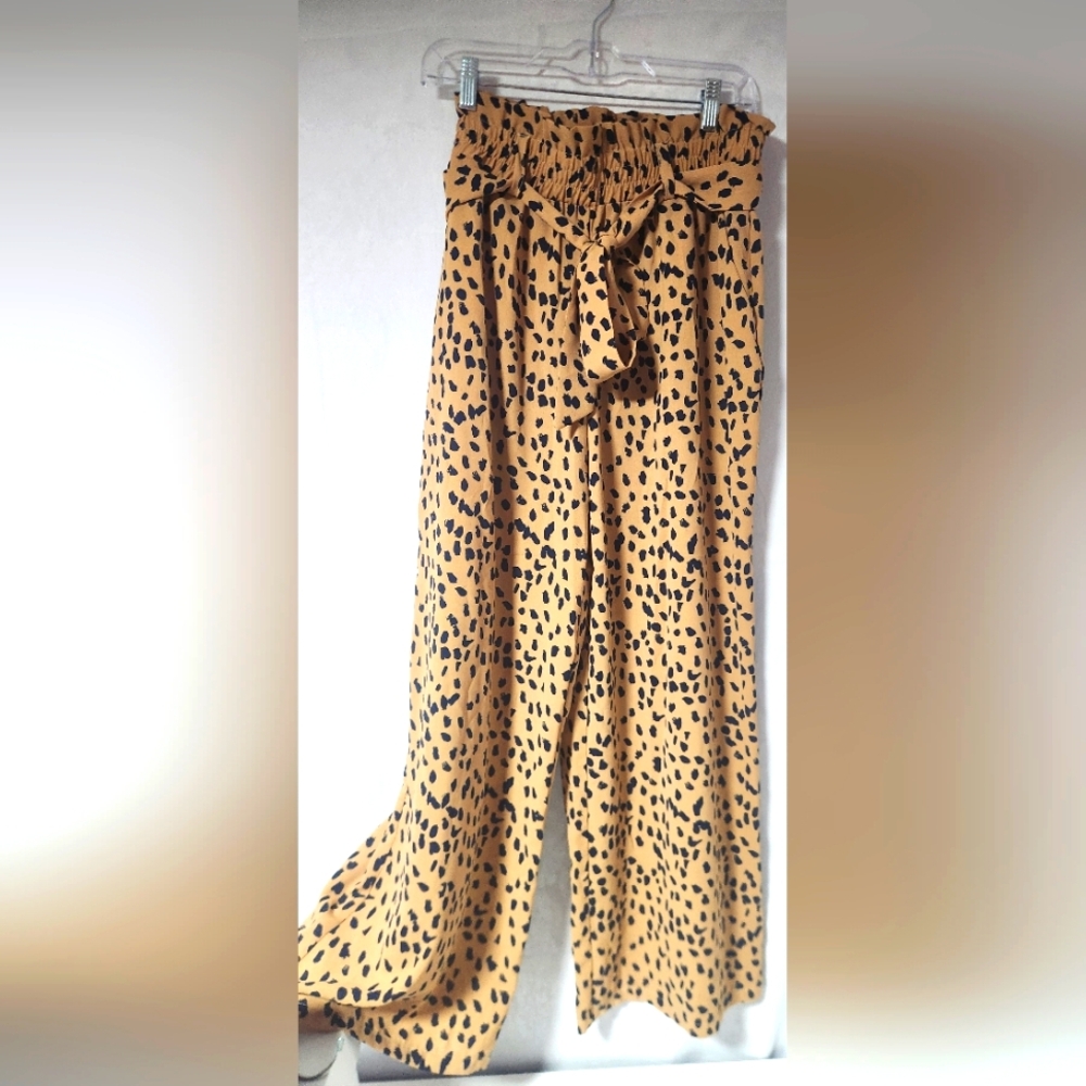 Leopard Print Women's Pants